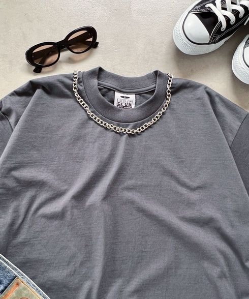 PRO CLUB(プロクラブ) /6.5オンス スーパーヘビーウェイト クルーネック 半袖Tシャツ Heavyweight Cotton Short Sleeve Crew Neck T-Shirt | M2212003 | チャコール