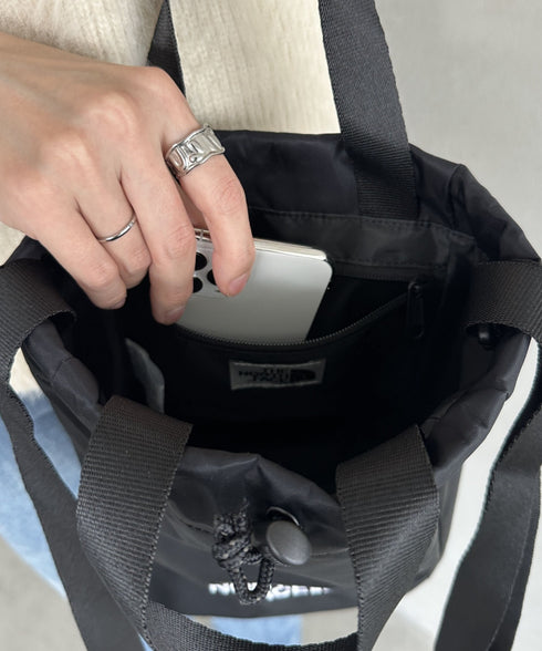 THE NORTH FACE(ザ・ノースフェイス)/巾着 ショルダーバッグ バケットバッグ/WL BUCKET BAG MINI | IL1212005 | ブラック系その他