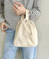 THE NORTH FACE(ザ・ノースフェイス)/巾着 ショルダーバッグ バケットバッグ/WL BUCKET BAG MINI | IL1212005 | アイボリー
