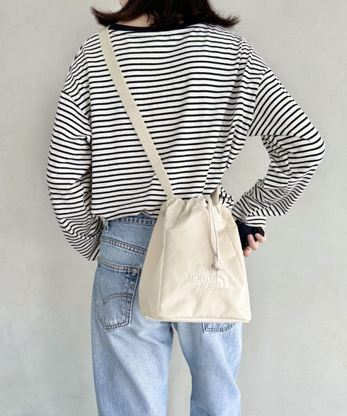 THE NORTH FACE(ザ・ノースフェイス)/巾着 ショルダーバッグ バケットバッグ/WL BUCKET BAG MINI | IL1212005 | アイボリー