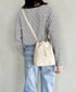 THE NORTH FACE(ザ・ノースフェイス)/巾着 ショルダーバッグ バケットバッグ/WL BUCKET BAG MINI | IL1212005 | アイボリー