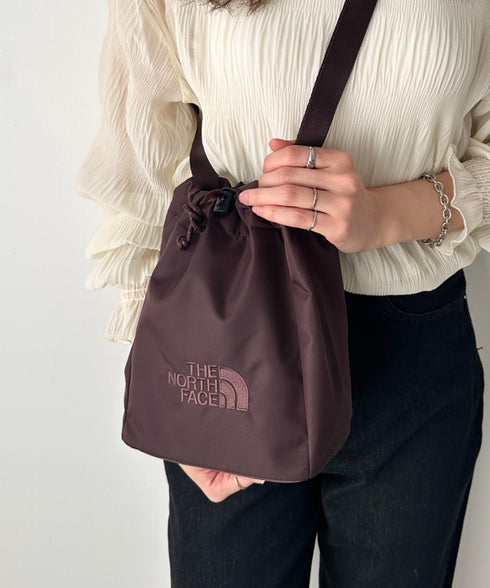 THE NORTH FACE(ザ・ノースフェイス)/巾着 ショルダーバッグ バケットバッグ/WL BUCKET BAG MINI | IL1212005 | ダークブラウン