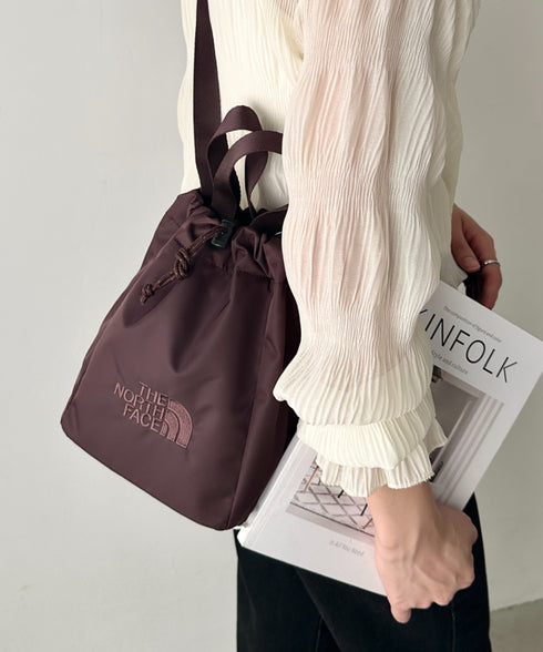 THE NORTH FACE(ザ・ノースフェイス)/巾着 ショルダーバッグ バケットバッグ/WL BUCKET BAG MINI | IL1212005 | ダークブラウン