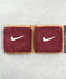 NIKE(ナイキ)/2個セット スウッシュ 刺繍 無地 リストバンド 2パック | IL4212001 | バーガンディー