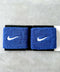 NIKE(ナイキ)/2個セット スウッシュ 刺繍 無地 リストバンド 2パック | IL4212001 | ブルー