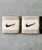 NIKE(ナイキ)/2個セット スウッシュ 刺繍 無地 リストバンド 2パック | IL4212001 | クリーム