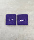 NIKE(ナイキ)/2個セット スウッシュ 刺繍 無地 リストバンド 2パック | IL4212001 | パープル