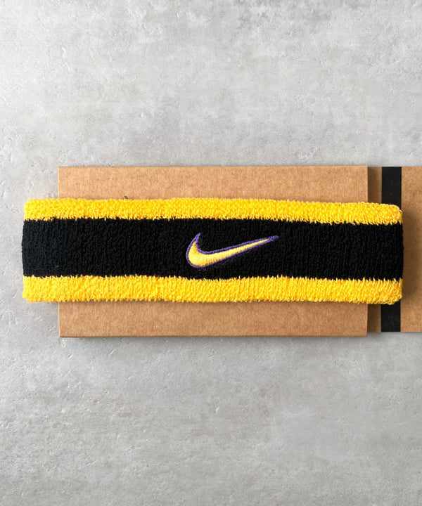 NIKE(ナイキ)/スウッシュ 刺繍 無地 ヘアバンド ヘッドバンド | IL4212003 | ゴールド