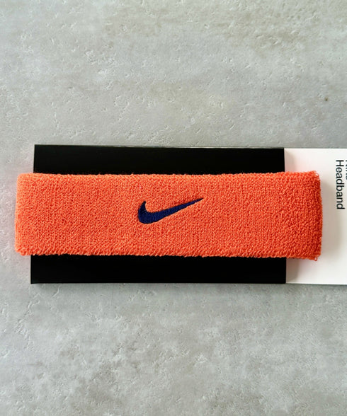 NIKE(ナイキ)/スウッシュ 刺繍 無地 ヘアバンド ヘッドバンド | IL4212003 | オレンジ