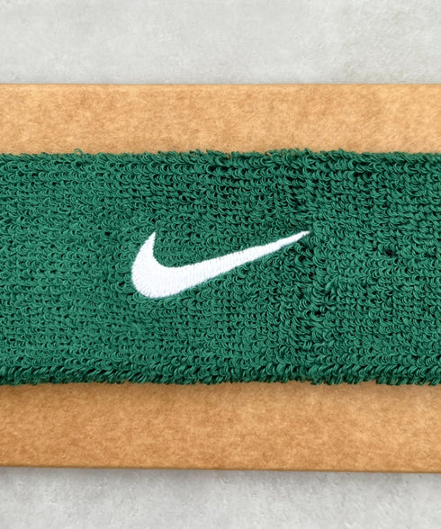 NIKE(ナイキ)/スウッシュ 刺繍 無地 ヘアバンド ヘッドバンド | IL4212003 | ダークグリーン