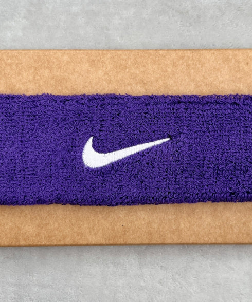 NIKE(ナイキ)/スウッシュ 刺繍 無地 ヘアバンド ヘッドバンド | IL4212003 | パープル