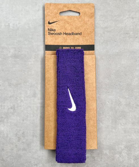 NIKE(ナイキ)/スウッシュ 刺繍 無地 ヘアバンド ヘッドバンド | IL4212003 | パープル