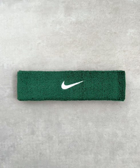 NIKE(ナイキ)/スウッシュ 刺繍 無地 ヘアバンド ヘッドバンド | IL4212003 | ダークグリーン