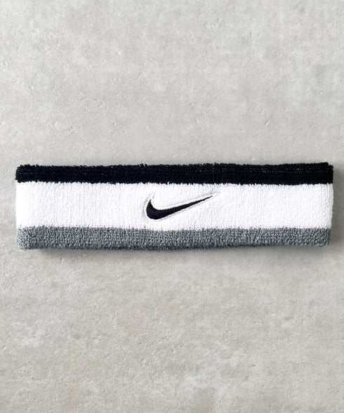 NIKE(ナイキ)/スウッシュ 刺繍 無地 ヘアバンド ヘッドバンド | IL4212003 | ホワイト系その他