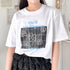 チェックボックスロゴプリント半袖Tシャツ | SL2262007 | ブラック