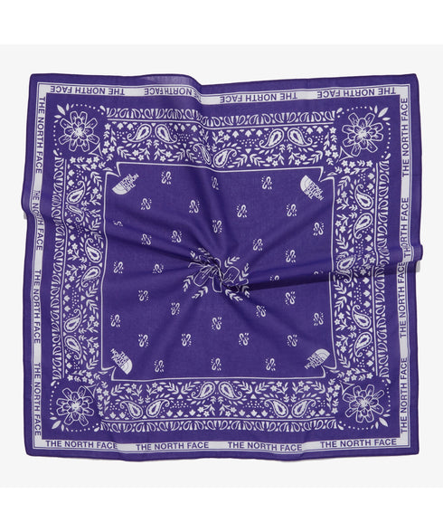 THE NORTH FACE(ザ・ノースフェイス)/コットン プリント バンダナ スカーフ/BANDANA_PAISLEY_80'S/PINE CONE | IM6243034 | パープル