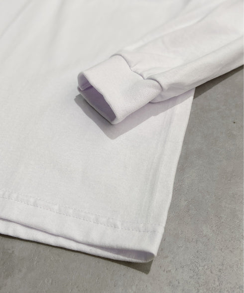 PRO CLUB(プロクラブ) / 6.5オンス スーパーヘビーウェイト クルーネック 長袖 無地 ロンT / Heavyweight Cotton Long Crew Neck T-Shirt | IM2213016 | ホワイト