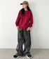 PRO CLUB(プロクラブ) / 6.5オンス スーパーヘビーウェイト クルーネック 長袖 無地 ロンT / Heavyweight Cotton Long Crew Neck T-Shirt | IM2213016 | バーガンディー