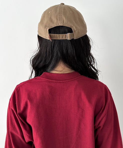 PRO CLUB(プロクラブ) / 6.5オンス スーパーヘビーウェイト クルーネック 長袖 無地 ロンT / Heavyweight Cotton Long Crew Neck T-Shirt | IM2213016 | バーガンディー