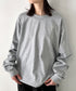 PRO CLUB(プロクラブ) / 6.5オンス スーパーヘビーウェイト クルーネック 長袖 無地 ロンT / Heavyweight Cotton Long Crew Neck T-Shirt | IM2213016 | グレー