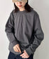 PRO CLUB(プロクラブ) / 6.5オンス スーパーヘビーウェイト クルーネック 長袖 無地 ロンT / Heavyweight Cotton Long Crew Neck T-Shirt | IM2213016 | チャコールグレー