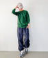 PRO CLUB(プロクラブ) / 6.5オンス スーパーヘビーウェイト クルーネック 長袖 無地 ロンT / Heavyweight Cotton Long Crew Neck T-Shirt | IM2213016 | ダークグリーン