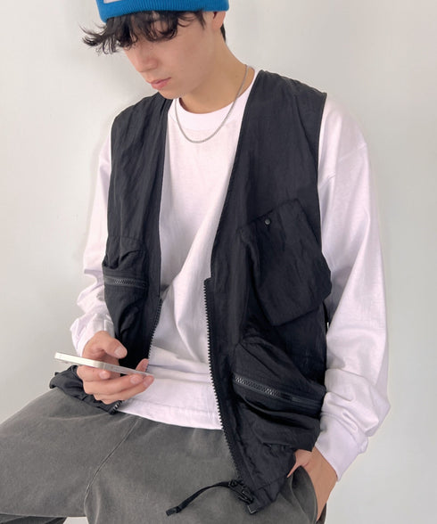 PRO CLUB(プロクラブ) / 6.5オンス スーパーヘビーウェイト クルーネック 長袖 無地 ロンT / Heavyweight Cotton Long Crew Neck T-Shirt | IM2213016 | ホワイト