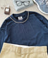 PRO CLUB(プロクラブ) / 6.5オンス スーパーヘビーウェイト クルーネック 長袖 無地 ロンT / Heavyweight Cotton Long Crew Neck T-Shirt | IM2213016 | ネイビー