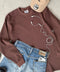 PRO CLUB (プロクラブ) / ヘビーウェイト サーマル ワッフル ロンT 8.1オンス / Heavyweight Cotton Long Sleeve Thermal Top | IM2213017 | ブラウン