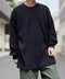 PRO CLUB (プロクラブ) / ヘビーウェイト サーマル ワッフル ロンT 8.1オンス / Heavyweight Cotton Long Sleeve Thermal Top | IM2213017 | ブラック