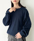 PRO CLUB (プロクラブ) / ヘビーウェイト サーマル ワッフル ロンT 8.1オンス / Heavyweight Cotton Long Sleeve Thermal Top | IM2213017 | ネイビー