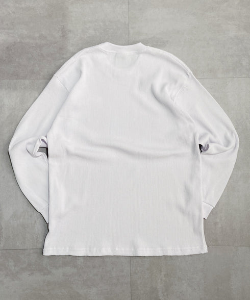 PRO CLUB (プロクラブ) / ヘビーウェイト サーマル ワッフル ロンT 8.1オンス / Heavyweight Cotton Long Sleeve Thermal Top | IM2213017 | ベージュ