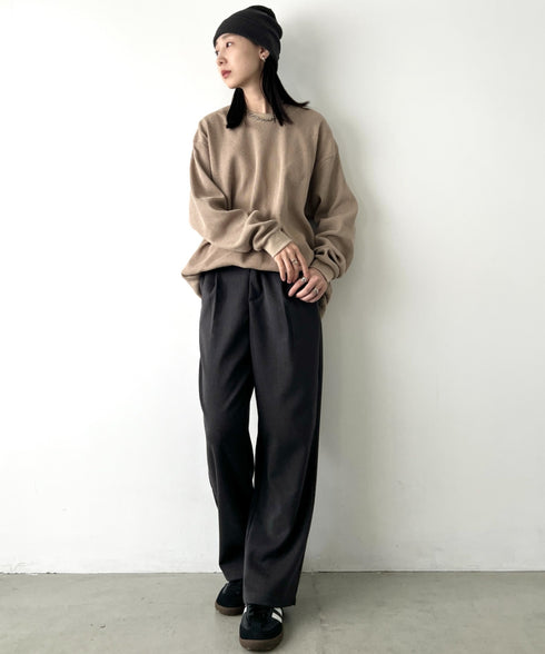 PRO CLUB (プロクラブ) / ヘビーウェイト サーマル ワッフル ロンT 8.1オンス / Heavyweight Cotton Long Sleeve Thermal Top | IM2213017 | ベージュ