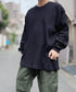 PRO CLUB (プロクラブ) / ヘビーウェイト サーマル ワッフル ロンT 8.1オンス / Heavyweight Cotton Long Sleeve Thermal Top | IM2213017 | ブラック