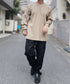 PRO CLUB (プロクラブ) / ヘビーウェイト サーマル ワッフル ロンT 8.1オンス / Heavyweight Cotton Long Sleeve Thermal Top | IM2213017 | ベージュ