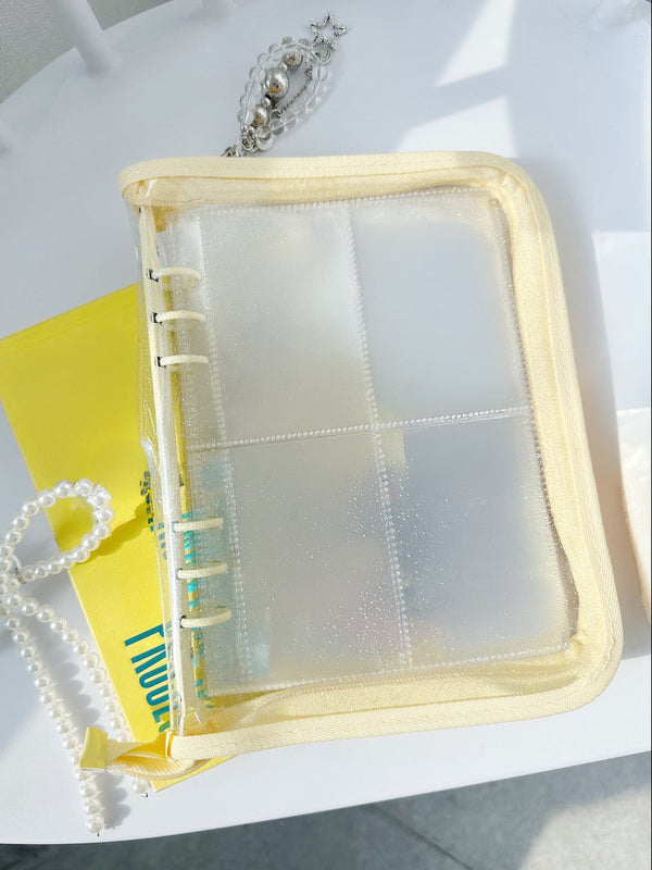 ４色クリアラメカードホルダー(A5) | WO4241610 | イエロー