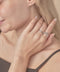 2WAYダブルフィンガーリング/double finger ring | IS4213056 | シルバー