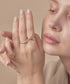 2WAYダブルフィンガーリング/double finger ring | IS4213056 | ゴールド