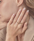 2WAYダブルフィンガーリング/double finger ring | IS4213056 | ゴールド
