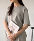 TOMMY HILFIGER(トミーヒルフィガー) / Core Flag Tee フラッグロゴ刺繍 半袖 Tシャツ | IL2222012 | グレー