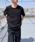 TOMMY HILFIGER(トミーヒルフィガー) / Core Flag Tee フラッグロゴ刺繍 半袖 Tシャツ | IL2222012 | ブラック