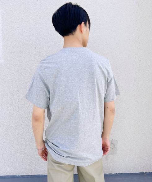 TOMMY HILFIGER(トミーヒルフィガー) / Core Flag Tee フラッグロゴ刺繍 半袖 Tシャツ | IL2222012 | グレー