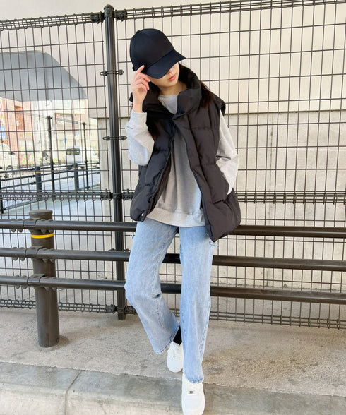 VARZAR(バザール)/Stud logo over fit ball cap/スタッズ ロゴ オーバーフィット ベースボール キャップ | IL5221041 | ブラック