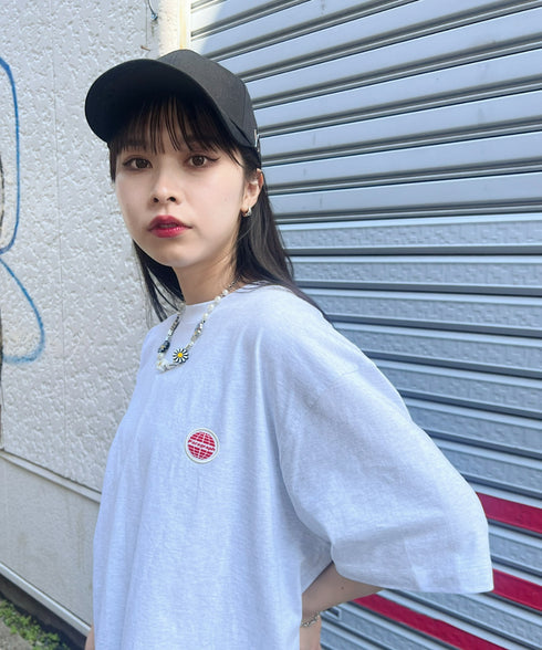 VARZAR(バザール)/Stud logo over fit ball cap/スタッズ ロゴ オーバーフィット ベースボール キャップ | IL5221041 | ブラック