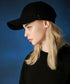 VARZAR(バザール)/Stud logo over fit ball cap/スタッズ ロゴ オーバーフィット ベースボール キャップ | IL5221041 | ブラック