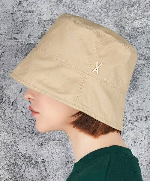VARZAR(バザール)/Stud drop over fit bucket hat/スタッズ ドロップ オーバーフィット バケットハット | IL5221042 | ベージュ
