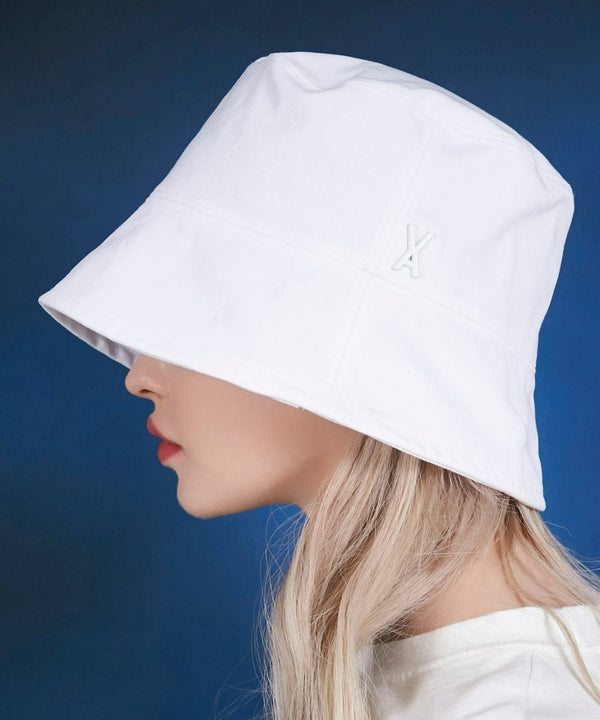 VARZAR(バザール)/Stud drop over fit bucket hat/スタッズ ドロップ オーバーフィット バケットハット | IL5221042 | ホワイト