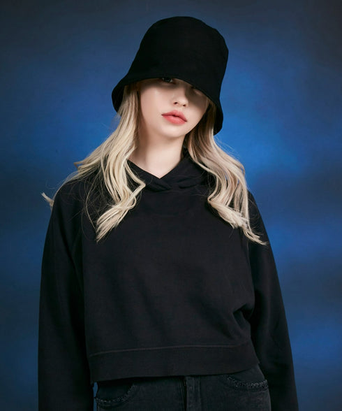 VARZAR(バザール)/Stud drop over fit bucket hat/スタッズ ドロップ オーバーフィット バケットハット | IL5221042 | ブラック