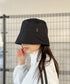 VARZAR(バザール)/Stud drop over fit bucket hat/スタッズ ドロップ オーバーフィット バケットハット | IL5221042 | ブラック