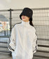 VARZAR(バザール)/Stud drop over fit bucket hat/スタッズ ドロップ オーバーフィット バケットハット | IL5221042 | ブラック